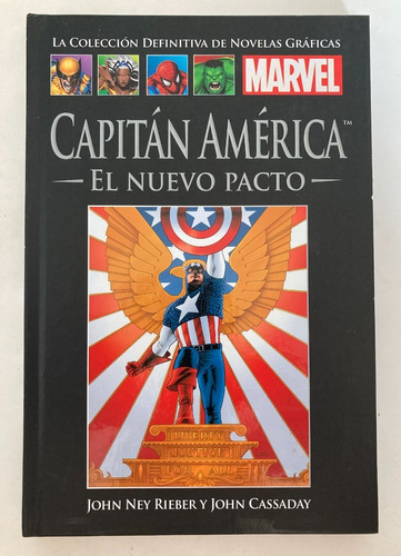 Comic Marvel: Capitán América - El Nuevo Pacto. Colección Salvat.