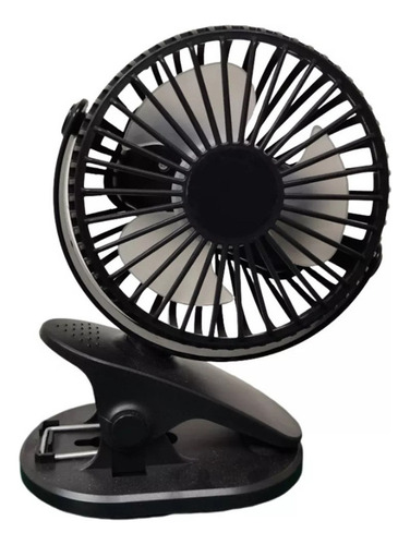 Ventilador De Escritorio Con Clip, Enchufable, 3 Velocidades
