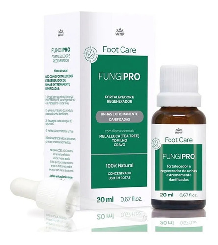 Fungipro Regenerador De Unhas 20ml Wnf - Micose 