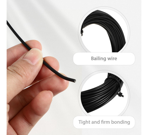Cable De Acero Inoxidable Para Guardar Ropa, 25 M, Revestido