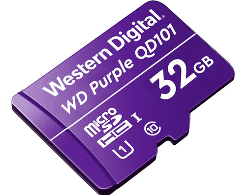 Memoria Micro Sd 32gb Wd Purple Sc Qd101 Wdd032g1p0c