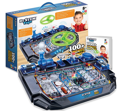 Dr. Stem Toys Circuit Science Kit, Incluye Más De 100 Experi