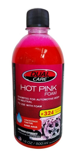 Imagen 1 de 10 de Shampoo Hot Pink Foam 500cc