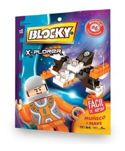 Blocky Coleccionable X-plorer X23 Piezas (8922)