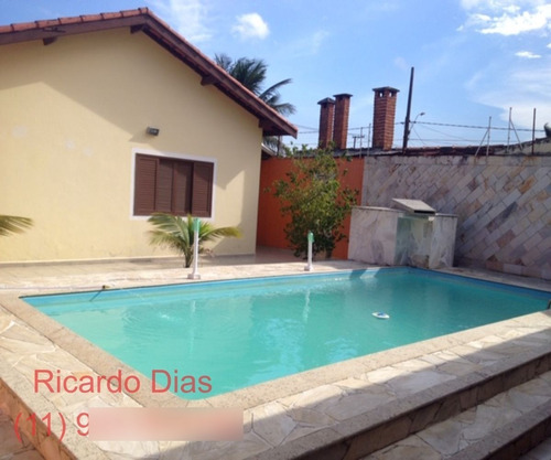 Linda Casa Com Piscina ,cibratel - Itanhaem