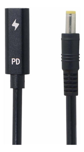 Cablecc Cable De Carga Pd Tipo C Usb-c Hembra A Cc De 0.217 