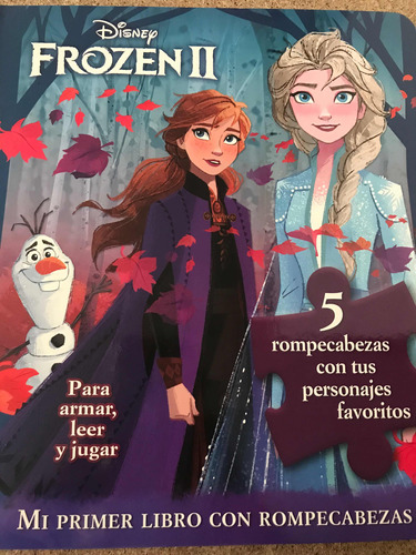 Mi Primer Libro Con Rompecabezas.  Disney 