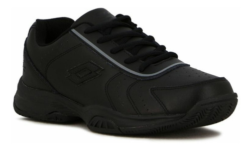 Imagen 2 de 7 de Champion Lotto Tenis Hombre Cuero Negro/negro - Menpi