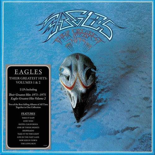 Eagles Their Greatest Hits Vol 1 e 2 em vinil duplo de 180 gramas