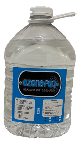 Líquido Ozonefog Para Máquina De Humo 3.8lts