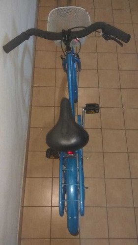 Bicicleta Rodado 20 Akira Color Turquesa Metalico San Martin
