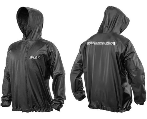 Capa De Chuva Delta Flex Com Capuz Moto Motoqueiro Ciclista