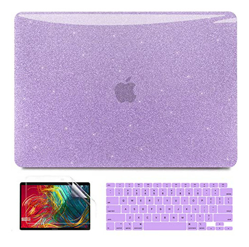 Funda Macbook Air 13  Glitter Shining Purple