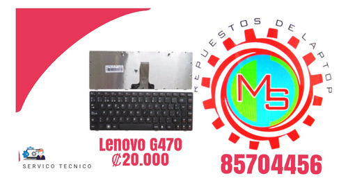 Teclado Lenovo G470