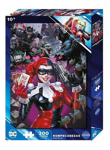 Rompecabezas Puzzle 300 Piezas Harley Quinn- Vulcanita