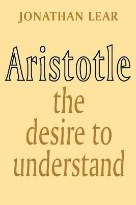 Libro Aristotle - Jonathan Lear