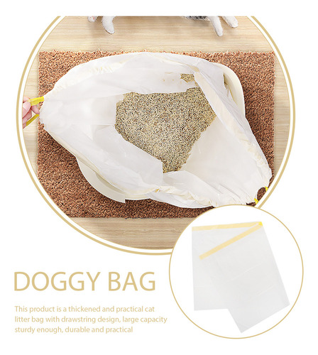 Cajas De Arena Xl Para Gatos Grandes, Bolsa De Arena Para Ga