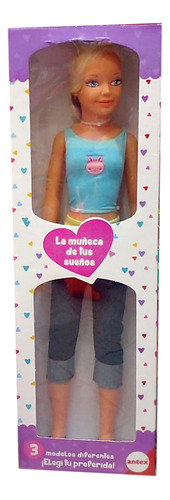 Muñeca Gigante Sandra Fashion Juguete Moda Infantil Antex