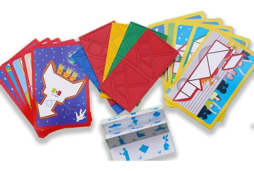 Tangram Juegos Niños Didáctico Cartas Educativo Infantil