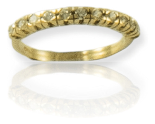 Anillo Oro 18k- Medio Sin Fin - 2,6 Grs - An59