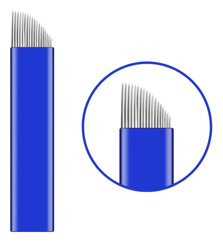 Lâminas Tebori Flex Fine 0,18mm Microblading 100 Unidades