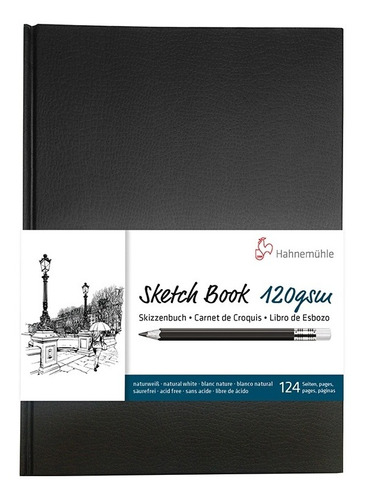 Sketch Book 120g A3 Com 64 Folhas Hahnemuhle