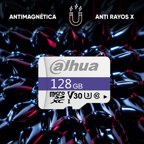 Dahua Kit De 40 Memorias Microsd Tf-c100/128gb Lectura De Hasta 95 Mb/s Escritura De Hasta 65 Mb/s Resistente A Altas Y Bajas Temperaturas Impermeable Antimagnética Y Anti Rayos X