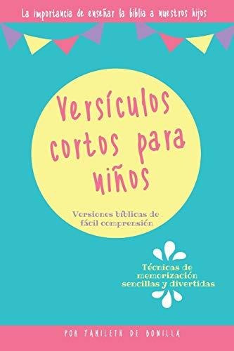 Libro : Versiculos Cortos Para Niños La Importancia De...