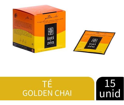 Té Inti Zen - Golden Chai - 15 U