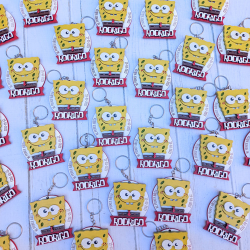 Souvenirs Personalizados Personajes Todas Las Tematicas X40u Bob Esponja