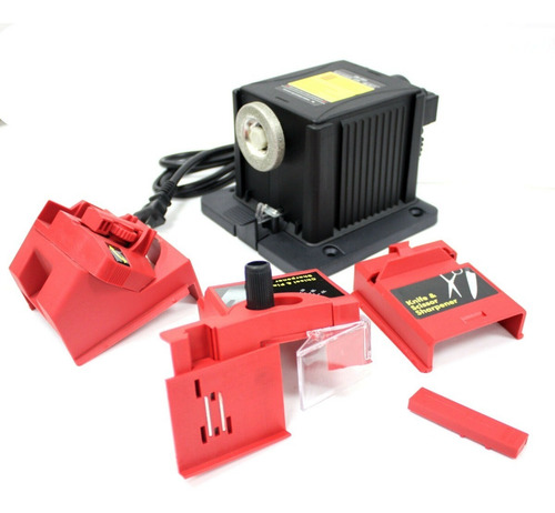 Imagen 3 de 4 de Afilador Electrico Multipro Cuchillo Tijeras Brocas Formon