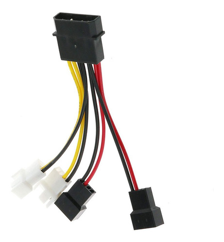 1 Conector Adaptador De Cable De Alimentación Molex De 4 Pin