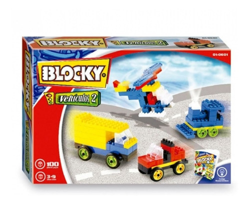 Rasti 0601 Blocky Vehiculos 2 100pcs My Toys