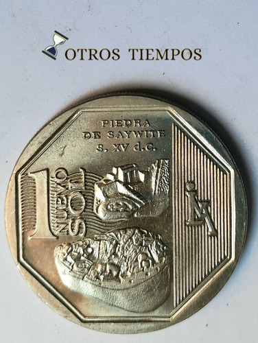 Moneda Peru Nuevo Sol 2012 Piedra De Saywite