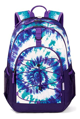 Mochila Choco Mocha Tie Dye Para Niñas Adolescentes, Mochil