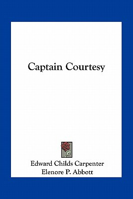 Libro Captain Courtesy - Carpenter, Edward Childs