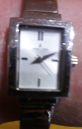 Antiguo Reloj Pulsera John L Cook All Stainless Steel Japan