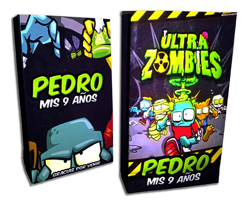 Bolsitas Golosineras Plantas Vs Zombies  X 40 Personalizadas