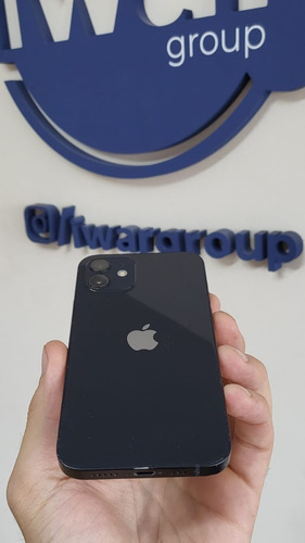 Imagen 7 de 7 de iPhone 12 128 Gb - Negro - Batería 96% - Pequeña Marca