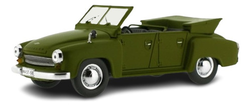 Wartburg 311- 4 Kubel 1957 Uso Militar - Ist 1/43