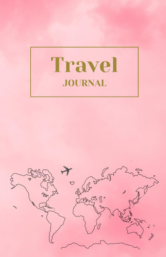 Libro: Travel Journal (pink): Paperback Minimalistic Style |