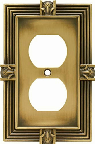 Franklin Brass 64472 Piña Single Duplex Outlet Placa De