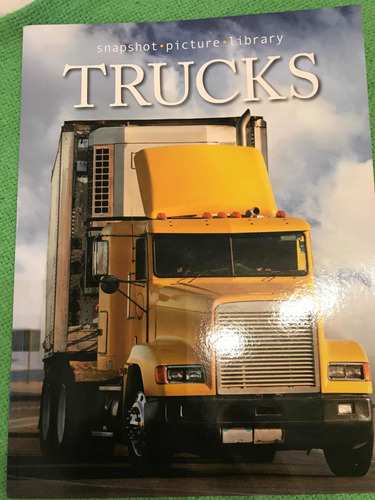 Libro En Inglés Para Chicos Trucks Snapshot Picture Library