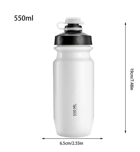 Botella De Agua Deportiva Recipiente Exprimible Para Senderi