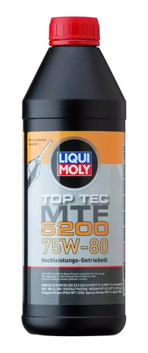 Aceite Transmisión Top Tec Mtf 5200 75w80 Gl4 Liqui Moly 1lt