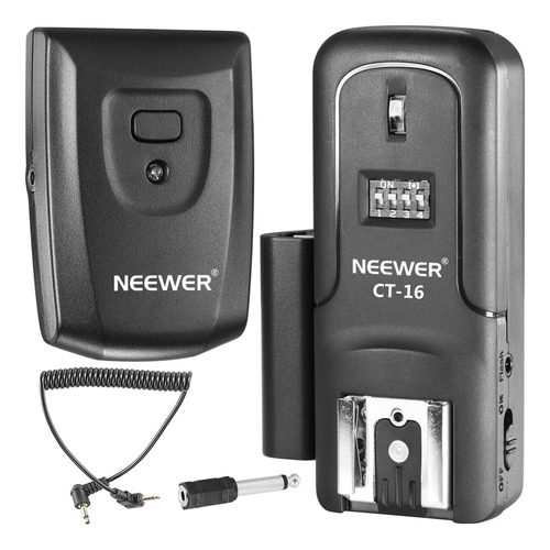 Neewer 16 Canales Kit De Disparador De Flash Speedlite 