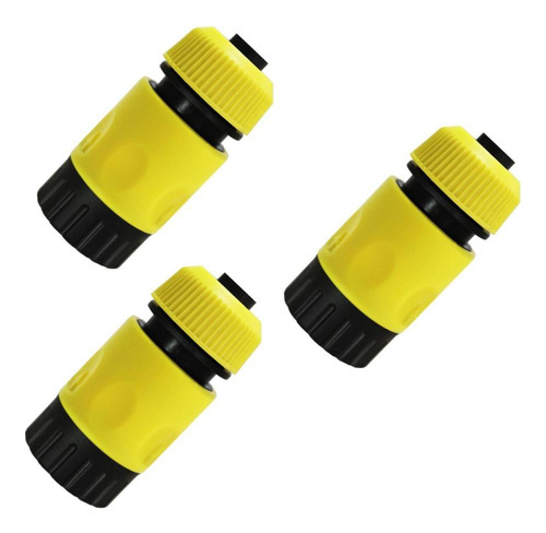 Conj 3 Engates Rápido Com Conector Karcher Original