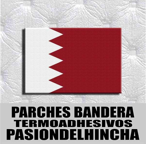 Parche Termoadhesivo Bandera De Bahrein