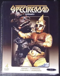 Box Spectreman Dvd 4 Discos Dublado Original Novo Lacrado