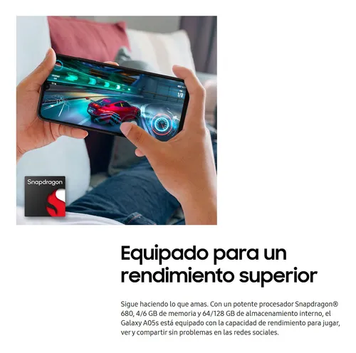 Celular Samsung Galaxy A05 64gb/4gb Negro + Mi Band 9 Active